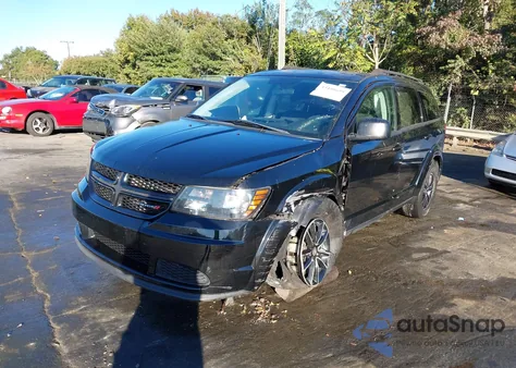 2018 Dodge Journey Se z USA, uszkodzony, nr VIN 3C4PDCAB9JT170530